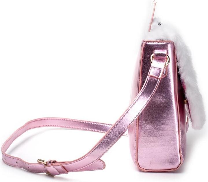 Actual product image Marie Shoulder Bag With Furry Flap