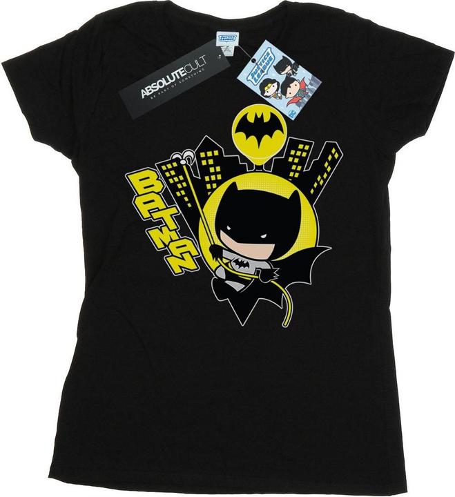 Immagine prodotto Chibi Batman Swinging Maglietta Donna (XL)