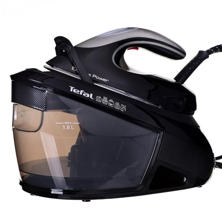 Produktbild Tefal SV806 1.8 L Durilium AirGlide Autoclean soleplate Black, Silver (2800 W, 450 g/min)