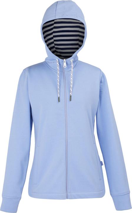 Actual product image Regatta Womens/Ladies Bayletta Striped Lining Full Zip Hoodie (46 D)