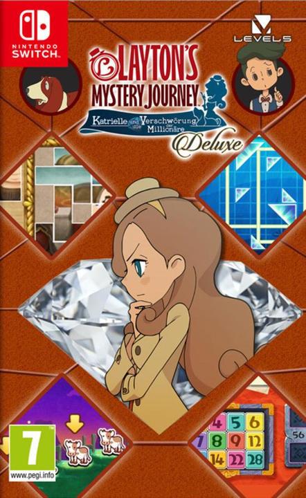 Nintendo Layton's Mystery Journey: Katrielle und die Verschwörung der Millionäre - Deluxe (Switch, DE)