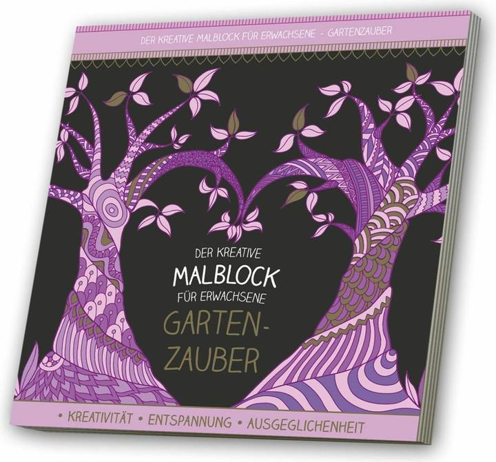 Image du produit Bloc de coloriage pour adultes Magie du jardin