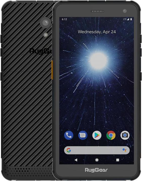 Actual product image Rug Gear RG655 (32 GB, Black, 5.50", Hybrid Dual SIM, 13 Mpx, 4G)