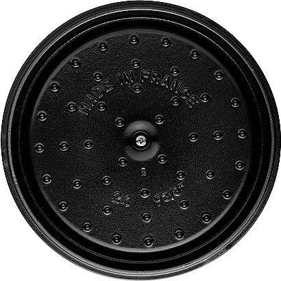 Produktbild Staub Twisted Cocotte (24 cm, Bräter + Schmortopf, Gusseisen)