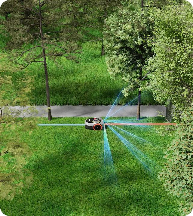 Produktbild Segway-Navimow i105E (500 m², Ohne Begrenzungskabel)