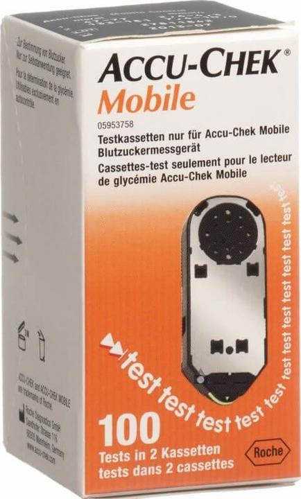 Immagine prodotto Accu-Chek Cassetta per dispositivi mobili (100) (Strisce reattive)