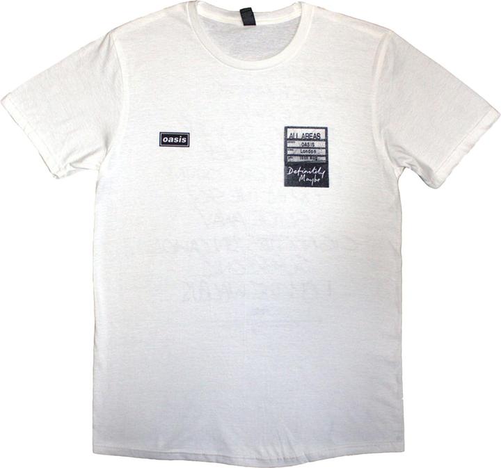 Produktbild Oasis Definitely Maybe AAA Setlist TShirt (M)