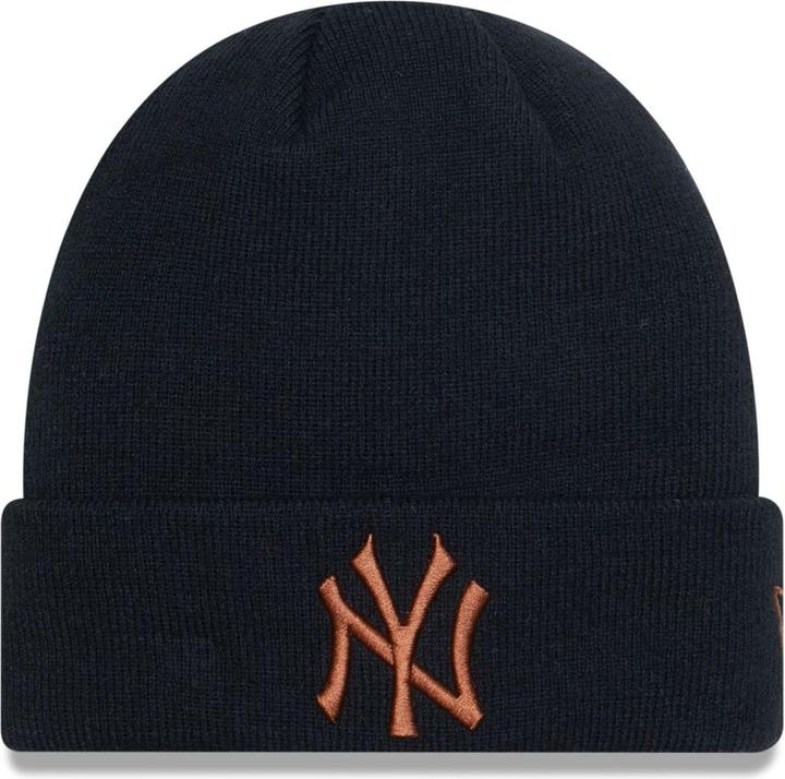 New Era Wintermütze Beanie - Cuff New York Yankees Schwarz