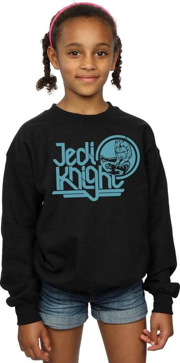 Actual product image Star Wars Girls Clone Wars Jedi Knight Ahsoka Sweatshirt (104)