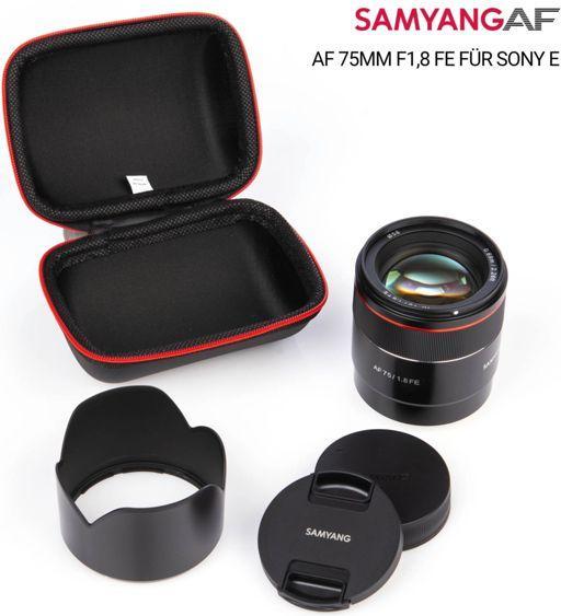 Actual product image Samyang AF 75mm f/1.8 FE, Sony E (Sony E, full size)