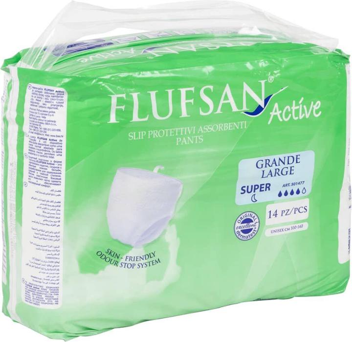 Actual product image VidaXL Flufsan incontinence trousers for adults 14 pcs. Size (14 x, L)