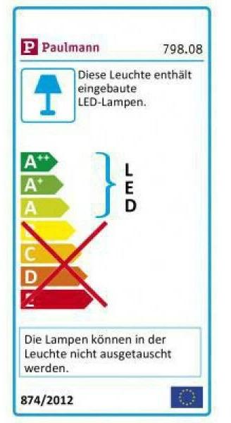 Energie-Label Paulmann Amaris (1800 lm)