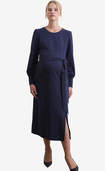Actual product image Vertbaudet Festive maternity dress with belt (42)