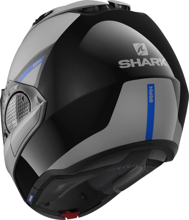 Image du produit Shark Casque Modulaire Evo Gt Sean / Gris / Noir / Brillant / Mat XS (XS)