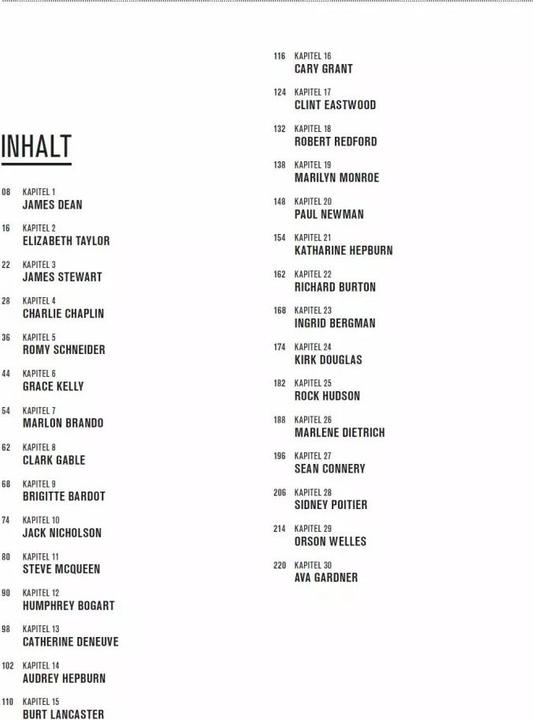 Produktbild Panini Cinema präsentiert: Filmstars - Die 30 grössten Ikonen der Kinogeschichte (Deutsch, Philipp Schulze, Ralf Blau, 2021)