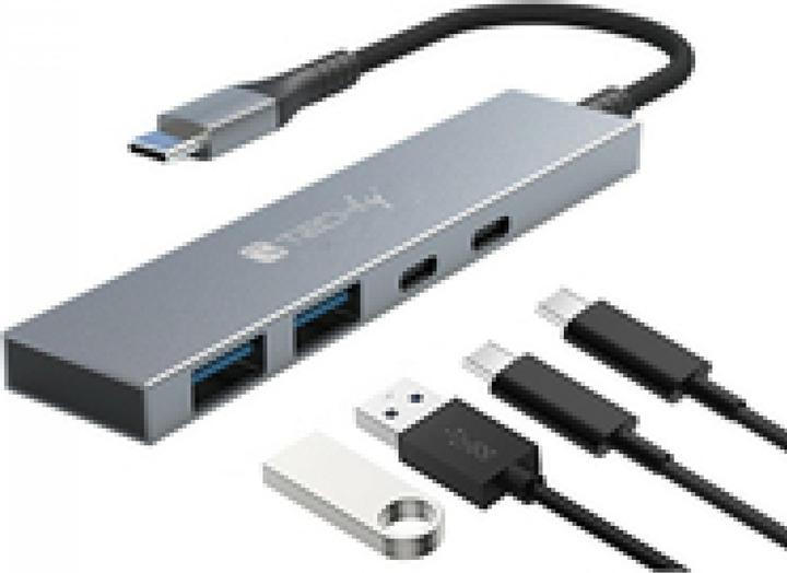 Immagine prodotto Techly Hub USB 4p. 2USB 3.2-2USB-C (USB-C, 4 Porti)