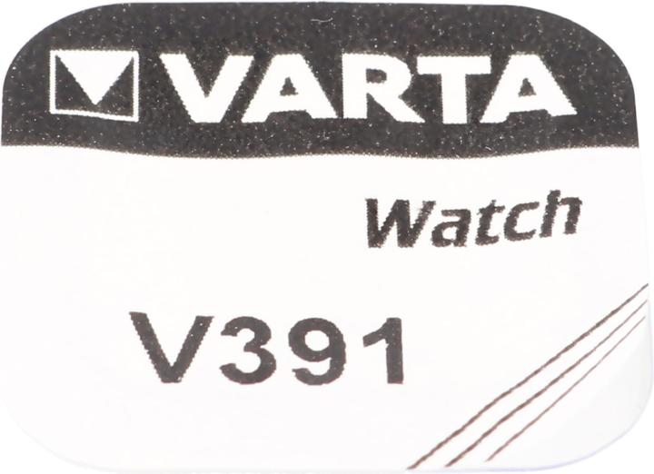 Produktbild Varta 391, V391, SR55, SR1120W Knopfzelle für Uhren etc. 1 Stück (1 Stk., SR55, 92 mAh)