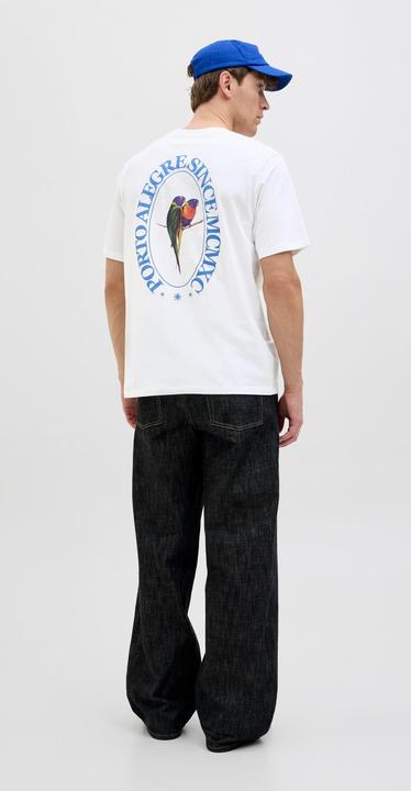 Produktbild Jack & Jones Rückenprint Rundhals T-shirt T-shirt (S)
