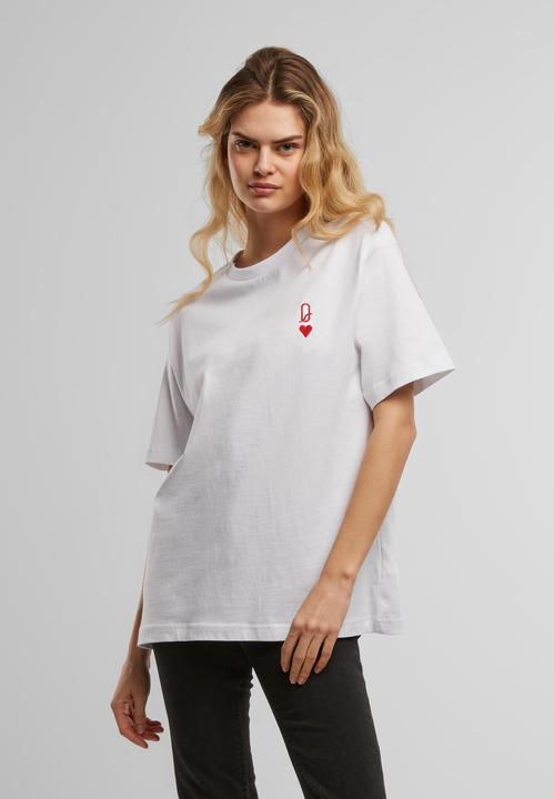 Actual product image Miss Tee Queen Card EMB Tee - 188495 (XS)