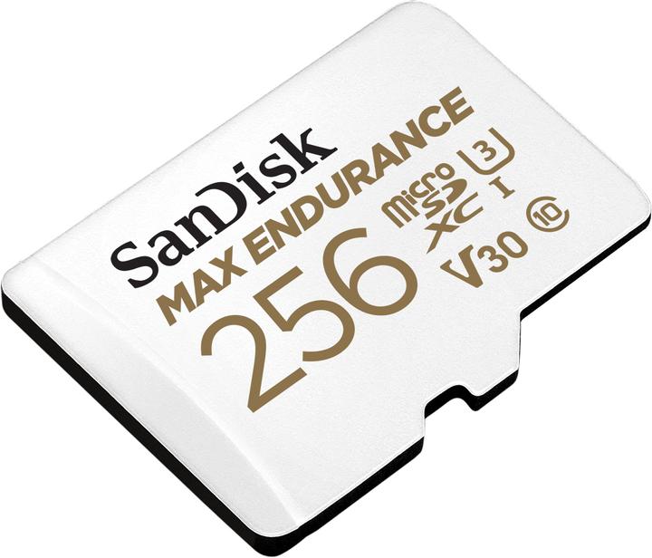 Actual product image SanDisk max endurance (256 GB, microSDXC, U3, UHS-I)