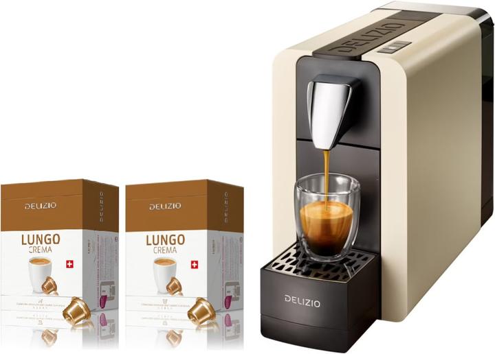 Produktbild Delizio Compact One II inkl. 2 × 48 Lungo Crema Kapseln