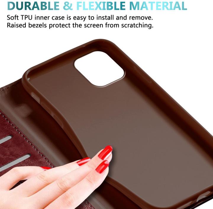 Actual product image Cadorabo Book cover with ornaments (Apple iPhone 11 Pro Max)