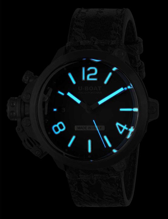 Produktbild U-Boat 8808 Capsule PVD BK BL 45mm (Swiss Made, 45 mm)