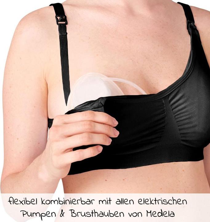 Actual product image Medela Hands-free 3in1 nursing and pump bra (S)