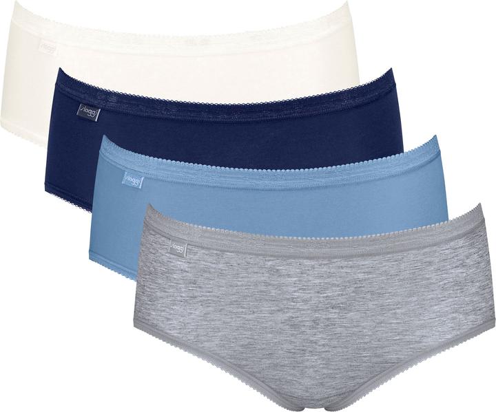 Marine, Blue, White, Light grey mottled