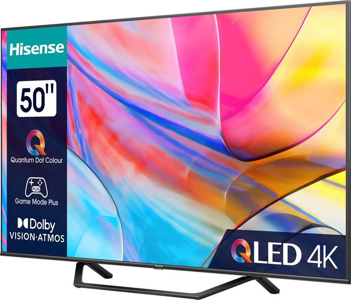 Image du produit Hisense TV 50A7KQ (50", A7K, QLED, 4K, 2023)