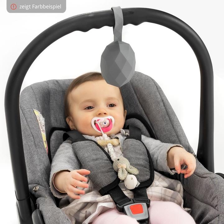 Produktbild MiaMia Schnullerboxen Silikon-Schnullerbox / Schnullerhalter - Diamant - (1 x)