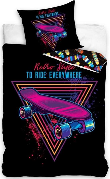 Actual product image MCU Skater Retro Sengetøj 140x200 cm - 100 procent bomuld