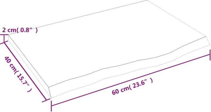 Immagine prodotto VidaXL Lian (60 x 40 x 2 cm)