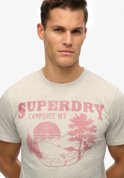 Image du produit Superdry T-shirt monochrome décontracté Lo-Fi Outdoor (S)