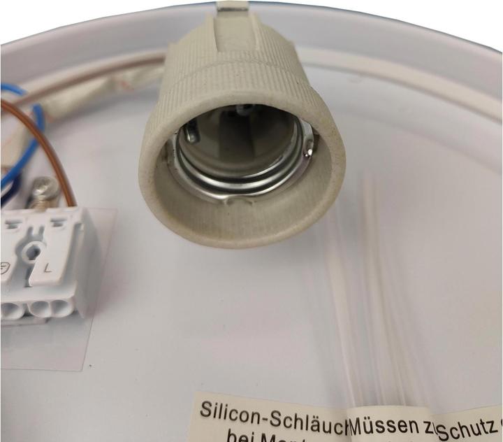 Actual product image Niermann Stand By Niermann Construction Site LED Ceiling Light E27 Multicolour, Coloured Made in Germany (E27)