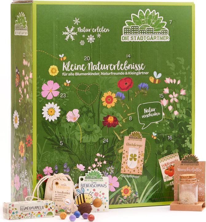Actual product image Die Stadtgärtner Advent calendar city gardener nature experiences