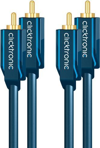 Produktbild clicktronic Stereo-Audiokabel (10 m, Cinch)