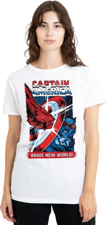 Actual product image Captain America Unisex Adult Red Hulk Punch T-Shirt (XXL)