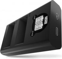 Productafbeelding Newell Cameralader DL-USB-C Dubbelkanaals lader voor NP-W126 batterijen (Lader)