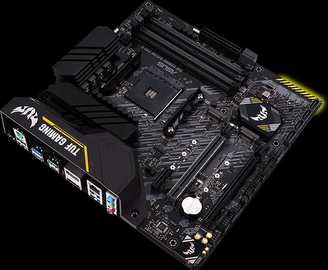 Actual product image ASUS TUF B450M-Pro II Gaming (AM4, AMD B450, mATX)