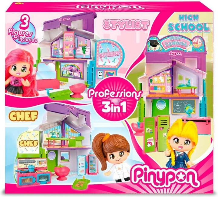 Actual product image Famosa Pinypon Professions 3 In 1