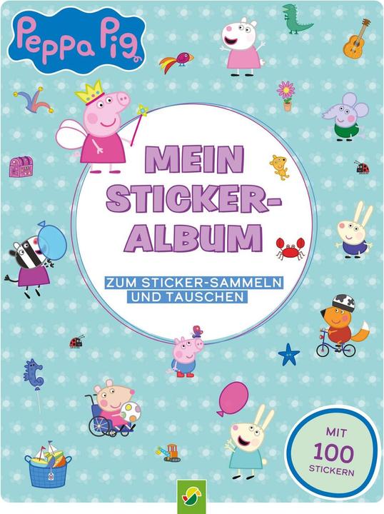 Produktbild Peppa Pig Mein Stickeralbum mit 100 Stickern