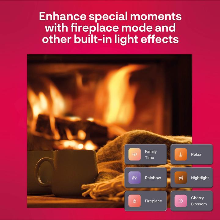 Actual product image Innr Smart Bulb filament vintage (E27, 4.20 W, 390 lm, 2 x, F)
