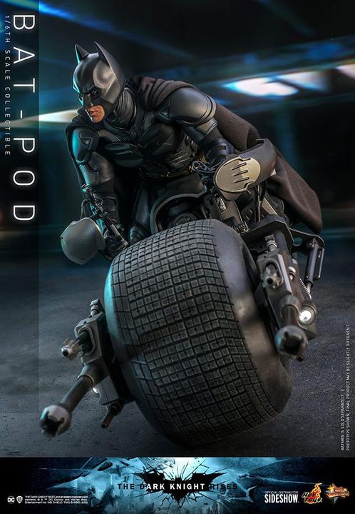 Actual product image Hot Toys Batman - The Dark Knight Rises "Bat-Pod" Movie Masterpiece Vehicle