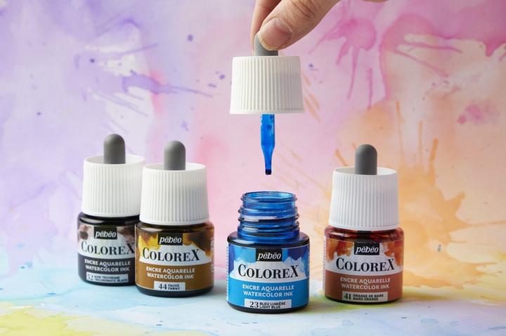 Produktbild Pebeo Colorex Wassertinte (Grün Gold, 45 ml)