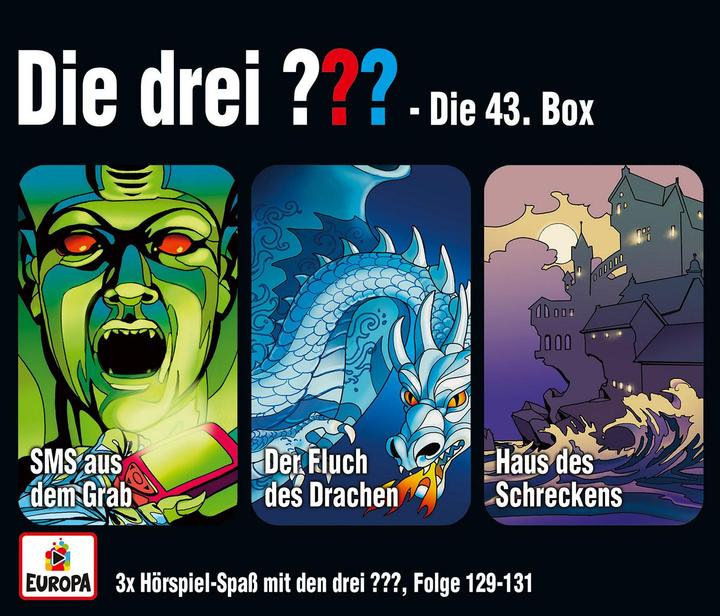 Actual product image The Three Three Questions - 43 Box (F129-131) (The three THREE QUESTION MARKS, German)