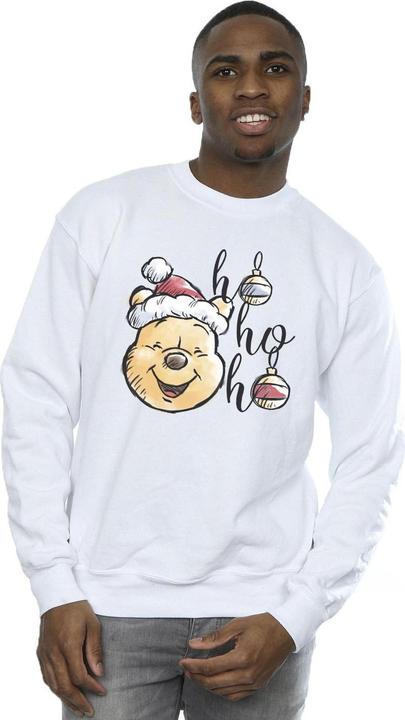 Immagine prodotto Disney Winnie The Pooh Ho Ho Ho Baubles Felpa Uomo (M)