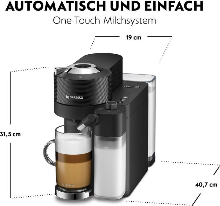 Produktbild De'Longhi Nespresso Vertuo Lattissima (NESPRESSO Vertuo)