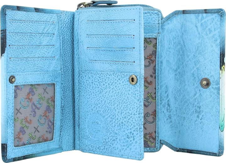 Image du produit Greenland Nature Porte-monnaie Art+Craft RFID Cuir 15 cm
