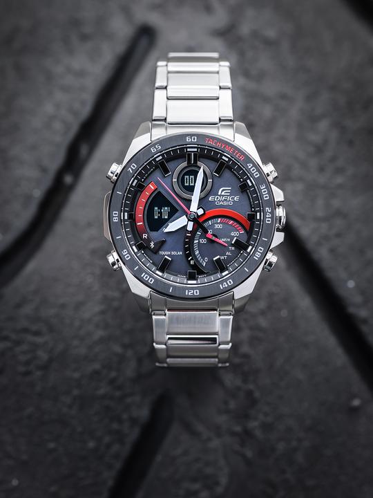 Produktbild Casio Edifice ECB-900DB-1AER (Digitaluhr, Analoguhr, Chronograph, 46 mm)